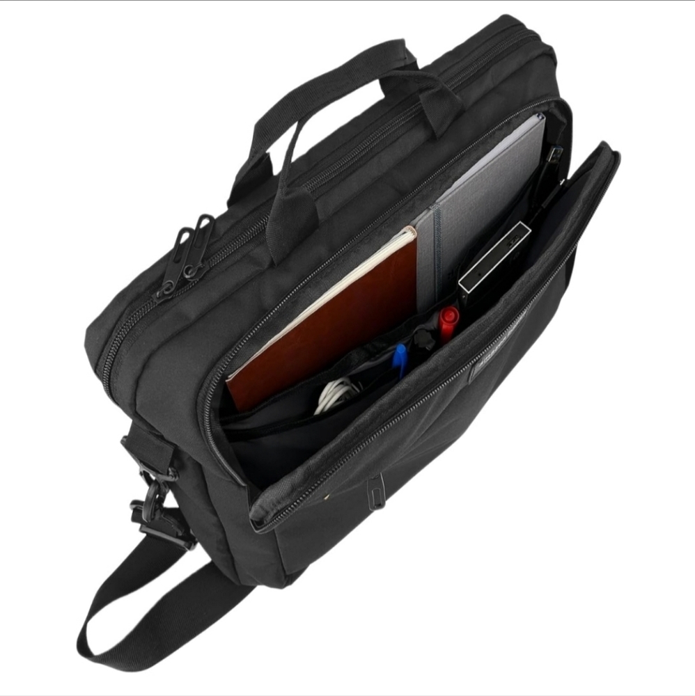 Amazon NEW! Basics 14-Inch Tablet Bag in Black - Never Used! - Picture 10 of 13